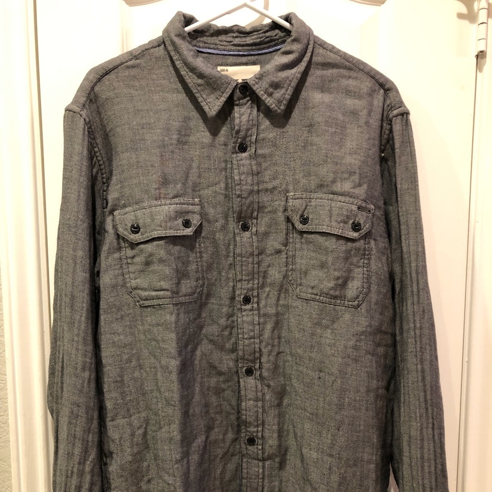 Reef Men’s Long Sleeve Button Down Shirt